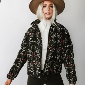 Weslie Floral Quilted Jacket